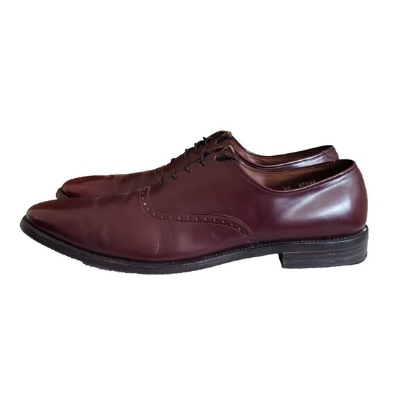 Allen Edmonds Danbury Men Size 14 4A Burgundy Leather Brogue Oxford Dress Shoes main image 5